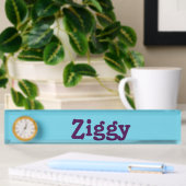 Desk Name Bord Ziggy Naambordje