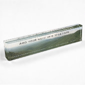 Desk Name plate Bgloing Rock, NC Naambordje