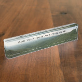 Desk Name plate Bgloing Rock, NC Naambordje (Zijkant)