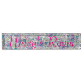 Desk Name plate - HAMbyWhiteGlove - Kristalontwerp Naambordje (Voorkant)