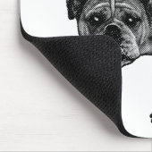 Desk Snow Stippen Muismat (Hoek)