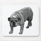 Desk Snow Stippen Muismat (Voorkant)