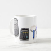 DeskSet050609Schaduwen Koffiemok (Voorkant links)