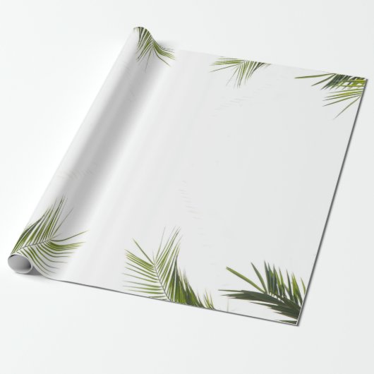 Desktop bladboom-natuur cadeaupapier (Uitgerold)