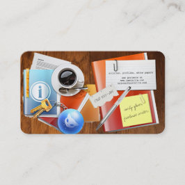 desktop freelance writer visitekaartje