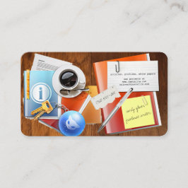 desktop freelance writer visitekaartje