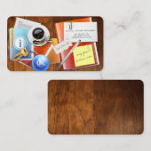 desktop freelance writer visitekaartje (Voorkant / Achterkant)