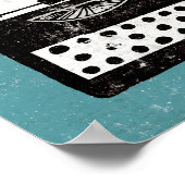  desktop - schrijfmachine poster (Hoek)