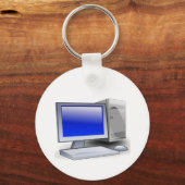 Desktopcomputer Sleutelhanger (Voorkant)