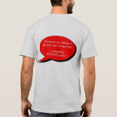 Deskundig advies t-shirt (Achterkant)