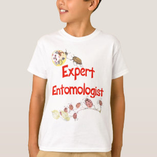 Deskundige entomoloog t-shirt