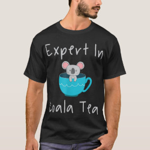 Deskundige in Koala Tea Pun Quality Control Manage T-shirt