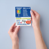 Deskundige Marine Schilder- en Decoratiediensten Flyer (Hand)