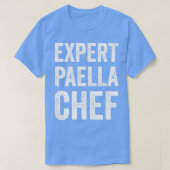 Deskundige Paella Chef Funny Paella Baker Chef Hum T-shirt (Design voorkant)