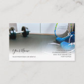 Deskundigen op het gebied van persoonlijke opleidi visitekaartje (Achterkant)