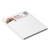 Deskundigen van de Realty van de Sjabloon van de n Notitieblok (Schuin)