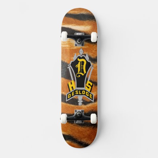 DESLOGE HIGH SCHOOL SCHAATS BOARD SKATEBOARD (Voorkant)