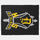 DESLOGE MIDDELBARE SCHOOL FLEECE DEKEN (Voorkant (Horizontaal))