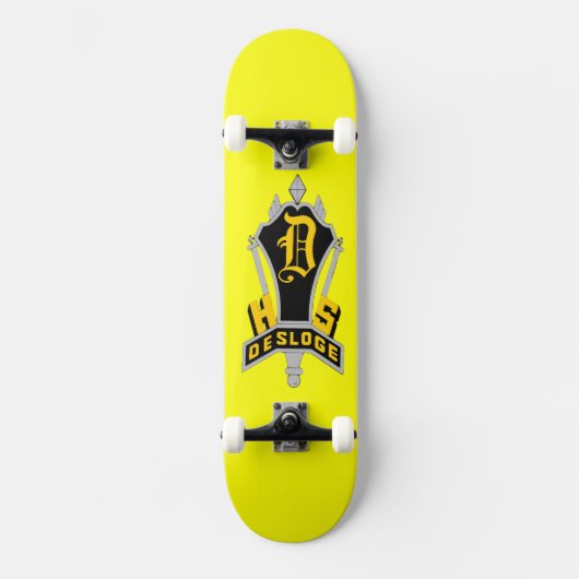 DESLOGE MIDDELBARE SCHOOL SKATEBOARD (Voorkant)