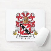 Desmarais Family Crest Muismat (Met muis)