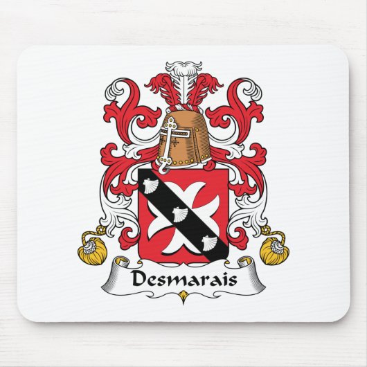 Desmarais Family Crest Muismat (Voorkant)