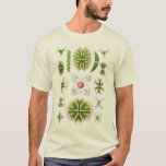 Desmids T-shirt<br><div class="desc">Desmiden. Microscopische groene algen,  hoofdzakelijk uit zoet water.</div>