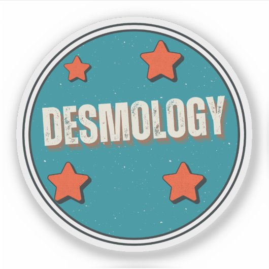 Desmologie Sticker (Voorkant)