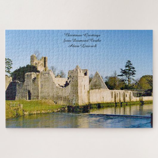 Desmond Castle Adare Limerick Jigzaag Puzzle Legpuzzel (Horizontaal)