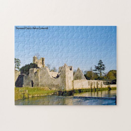 Desmond Castle Adare Limerick Jigzaag Puzzle Legpuzzel (Horizontaal)