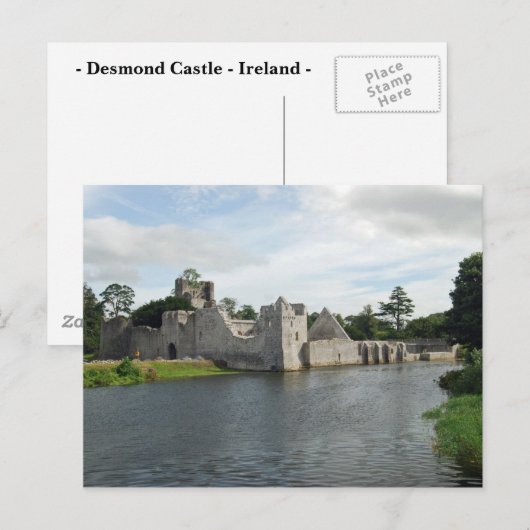Desmond Castle Briefkaart (Voorkant / Achterkant)