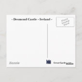 Desmond Castle Briefkaart (Achterkant)