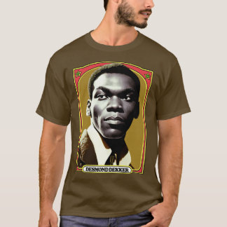 Desmond Dekker 70s Reggae Origineel Ontwerp T-shirt