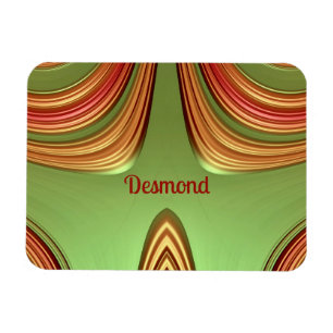 DESMOND ~ KINDERKUNST ~ Originele Fractal ~ Magneet