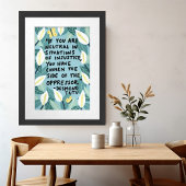 Desmond Tutu Quote Art Poster
