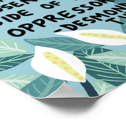 Desmond Tutu Quote Art Poster (Hoek)