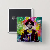 Desmond van Michael Moffa Vierkante Button 5,1 Cm (Voorkant /achterkant)