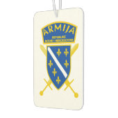 Desodorant Bosnische vlag Luchtverfrisser (Links)