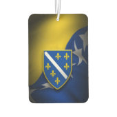 Desodorant Bosnische vlag Luchtverfrisser (Achterkant)