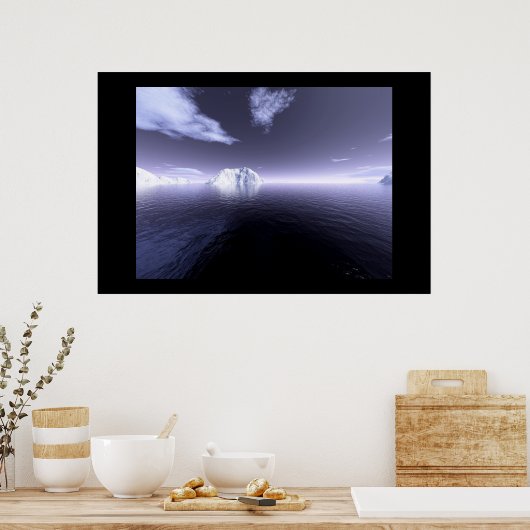 Desolaat 1 poster (Keuken)