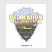 Desolatie WA (pijlpunt) Sticker (Vel)