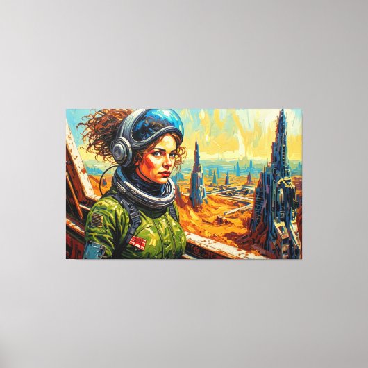 DESOLATION AT THE END OF THE WORLD 8 CANVAS AFDRUK (Voorkant)