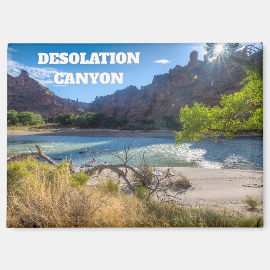 Desolation Canyon, Green River, NHS Magneet (Voorkant)