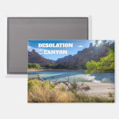 Desolation Canyon, Green River, NHS Magneet (Voorkant / Achterkant)