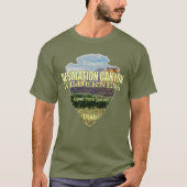 Desolation Canyon WA (pijlpunt) T-shirt (Voorkant)