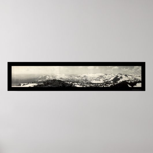Desolation Valley Tahoe CA Foto 1905 Poster (Voorkant)
