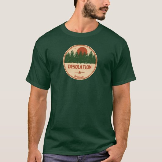 Desolation Wilderness California T-shirt (Voorkant)