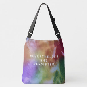 Desondanks bleef ze bestaan crossbody tas