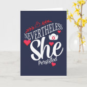 Desondanks bleef ze bestaan kaart (Gele Bloem)