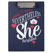 Desondanks bleef ze bestaan klembord (Voorkant)