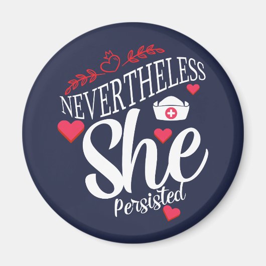 Desondanks bleef ze bestaan magneet (Voorkant)